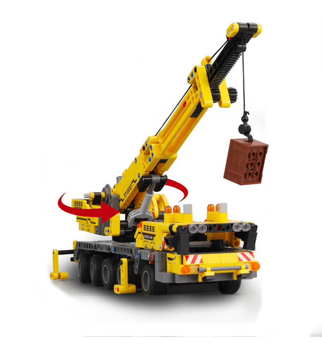 Juguete Para Armar Varios Modelos Carro Grua Excavadora