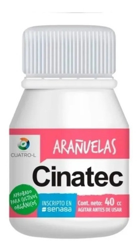  Myr Cinatec Insecticida Natural Para Arañuelas 40cc