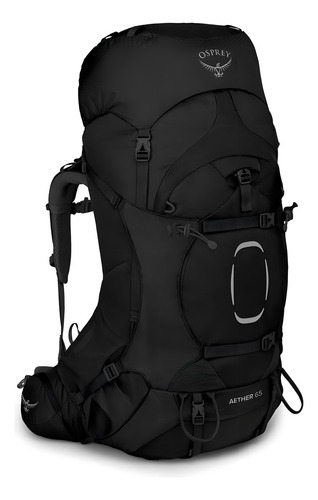 Osprey Aether 65 - Mochila De Mochila Para Hombre, Color Negro, Talla S Y M