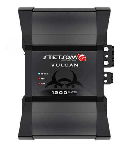 Módulo Stetsom Barra Vulcan 1200 Rms Mono 1 Ohm Crossover