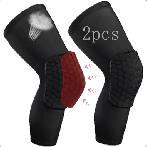 2pcs Rodilleras Elásticas Deportivas Compresion Para Gym