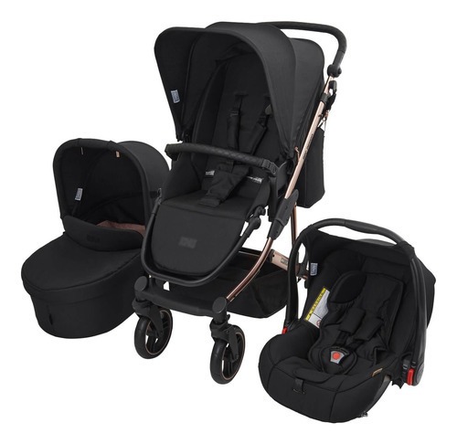 Carrinho Como 4 Linha Diamond - Abc Design - Rose Gold