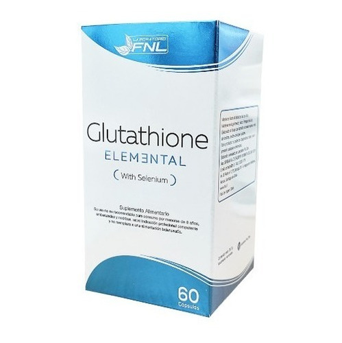 Glutathione 60 Capsulas Con Selenio (envio Gratis)