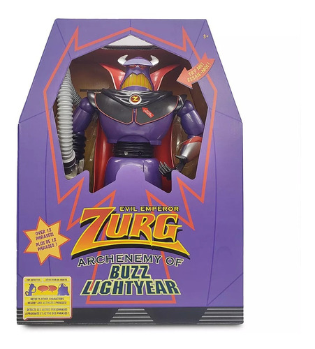 Muñeco Zurg Toy Story Colección Parlante Disney Store 2018 