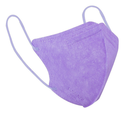 Imagen 3 de 8 de Kn95 Mascarillas Cubrebocas Infantil Caja10pz Colores Tomods