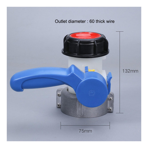Wu-chuang A Ibc Tote Tank Adapter 75mm Ibc Tank Contenedor
