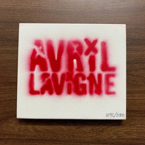 Avril Lavigne Love Sux Spray Painted Cd Numerado Exclusivo