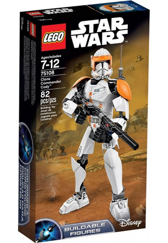 Lego Star Wars Clone Commander Cody Guerra De Las Galaxias