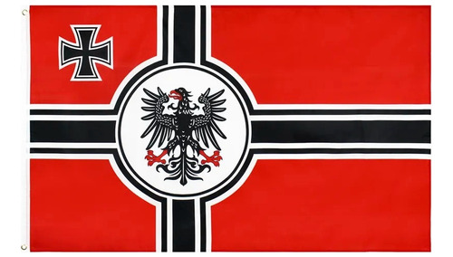  Bandera Alemana Del Tercer Reich 90x150 Cm En Poliester