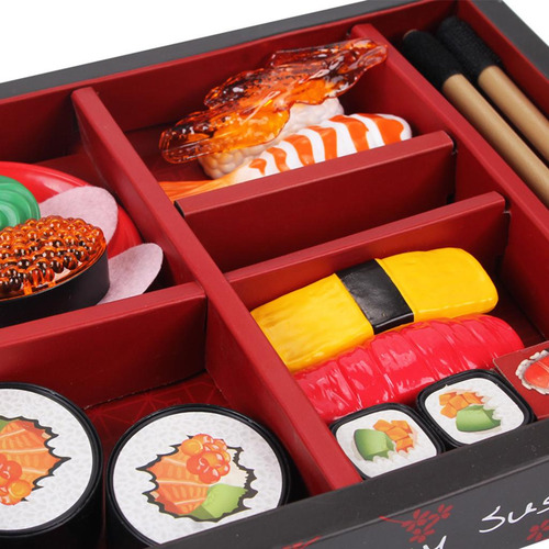 Simulación Comida Caja De Sushi Japonés Niño De