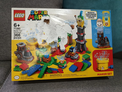 Lego Super Mario Set De Creación: Tu Propia Aventura 71380 366 Mario Bros (Usado)