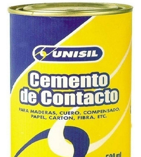 Adhesivo Cemento De Contacto 500ml Unisil H Y T