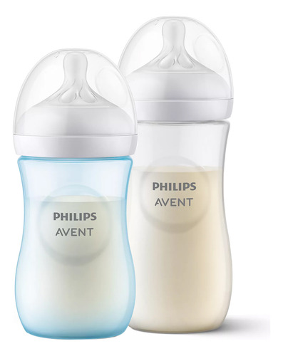 Mamadeira Avent Pétala 3.0 Kit Bebê 260/330ml Azul Philips