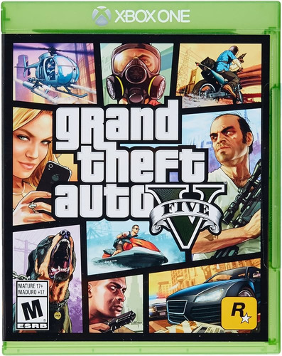 Gta V, Grand Theft Auto V, Xbox One, Fisico 