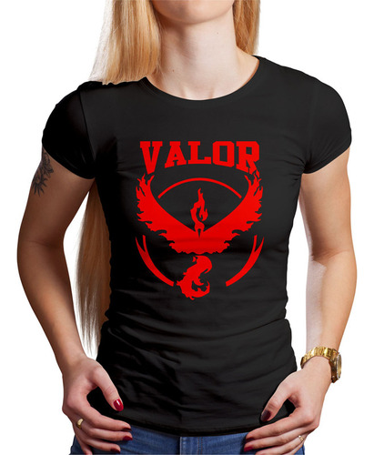 Polo Dama Team Valor (d1264 Boleto.store)