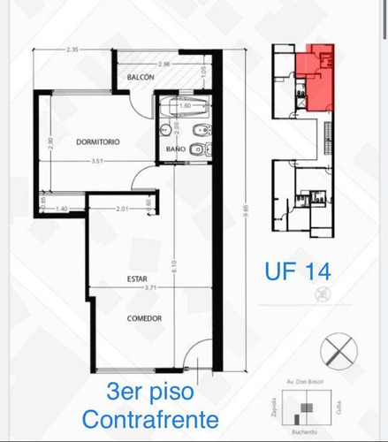 Imagen 8 de 8 de Depto De 2 Ambientes Con Balcon A Estrenar En Villa Luzuriaga