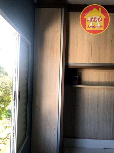 Imagem 12 de 26 de Sobrado Com 2 Dormitórios À Venda, 60 M² Por R$ 220.000 - Jardim Anhangüera - Praia Grande/sp - So0821