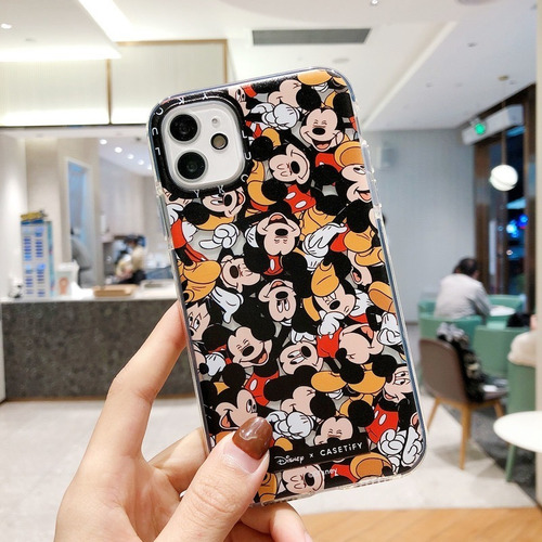 Capa Capinha Para iPhone XS Max Mickey Transparente