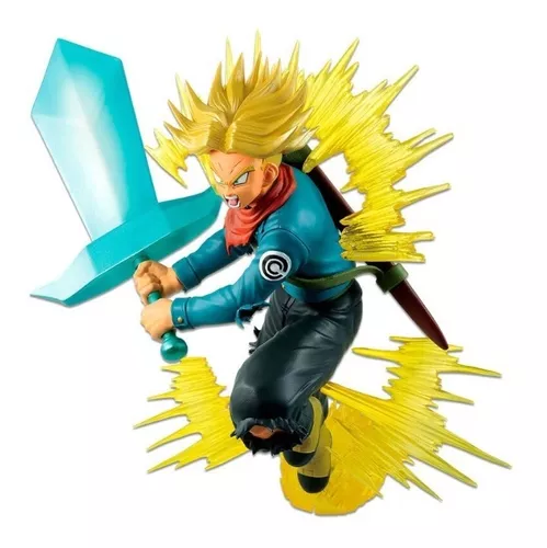 Dragon Ball Super Trunks Futuro Super Saiyan 2 Figura 25cm