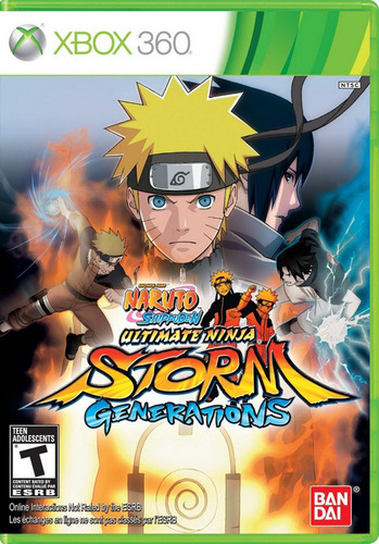 Naruto Shippuden Ultimate Ninja Storm Generations - Xbox 360 (Reacondicionado)