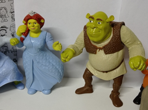 Shrek Fiona Burro Gato Con Botas Mcdonald's Dreamworks