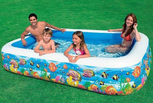 Piscina Familiar Intex Inflable 3 Metros 58485 Gigante