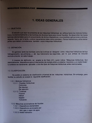 Máquinas Hidráulicas - Fernando Martínez Sainos (Usado)