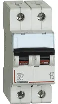Comprar Interruptor Termomagnético 2x63a Bticino
