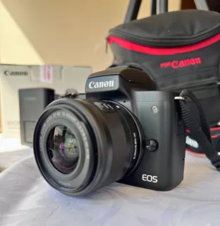 Canon Eos Kit M50 Mark Ii + Lente Ef-m 15-45mm + Accesorios