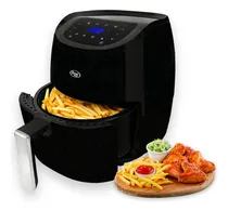 Comprar Freidora De Aire Horno Air Fryer Electrica Led Panel Digital Tactil 4.3 Litros Sin Aceite Multifuncion Saludable Timer Bandeja Antiadherente Rejilla Canasto Papas Fritas 1300w Negro