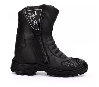 Bota Coturno Cano Alto Motoqueiro Semi Impermeavel Promoção