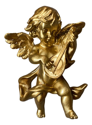 2 Unids Encantadora Estatua De Ángel Estatuillas Querubín