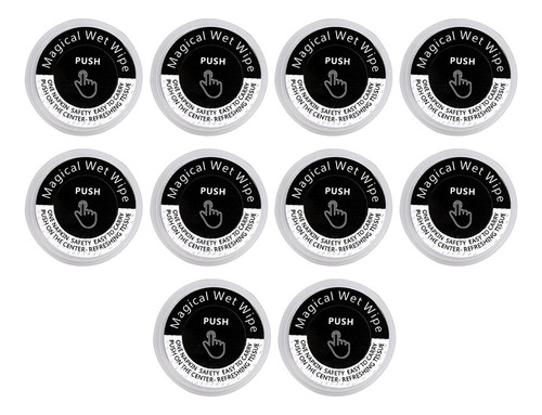 6 Toalla Comprimida Cuerpo Servilleta Tejido Cara Moneda