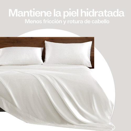 Fundas De Almohada De Satén Tamaño Estándar 50x70cm, Funda