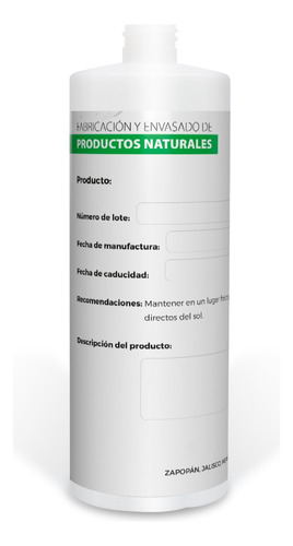 Aceite Para Masajes Reductivos O Relajante De Menta 1 Lt