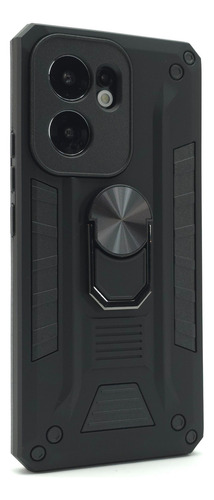 Funda - Protector - Case Para Oppo Reno 13f 5g Uso Rudo Negro Oppo Reno 13f 5g