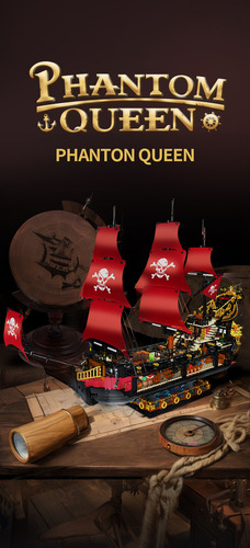 Ce Set De Bloques De Construcción En Maqueta De Barco