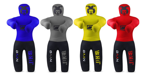 Daan Mma Grappling Dummy Para Niños, Bjj Wrestling Dummy S. Color Gris/Negro