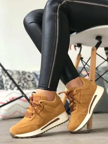 Zapatos color mostaza mujer sale