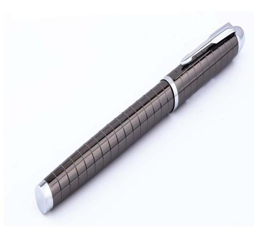 Pluma Tipo Fuente Recargable, Mxbyf-006, 2pzas, 0.5mm Punta, Tinta Cian Exterior Cian