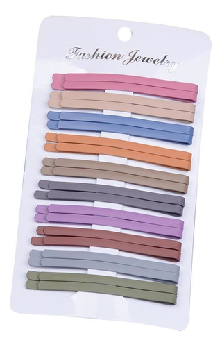 . 2 X 20pcs Colorful Hair Styling Barrettes