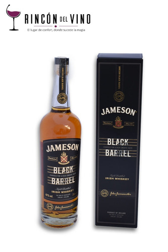 Whisky Irlandes Jameson Black Barrel Estuche