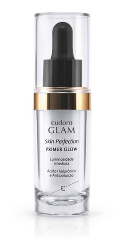 Primer Facial Glow Glam Skin Perfection 15ml Eudora