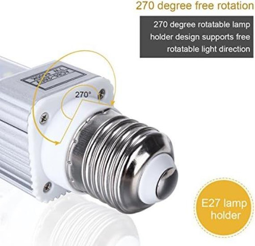 Ueetek E27 Lámpara Led De Bajo Consumo Para Adaptarse A Todo