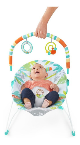 Imagen 3 de 8 de Silla Vibradora Bouncer Tucan Bright Starts K12227