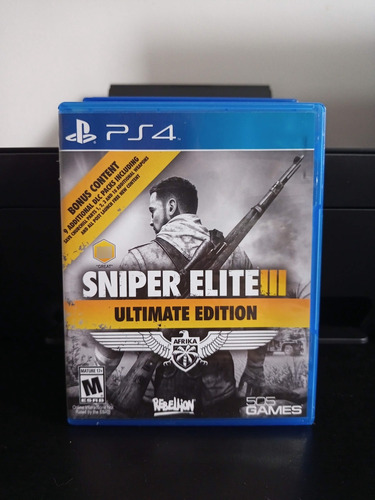 Sniper Elite 3 Ps4 Usado Mídia Física