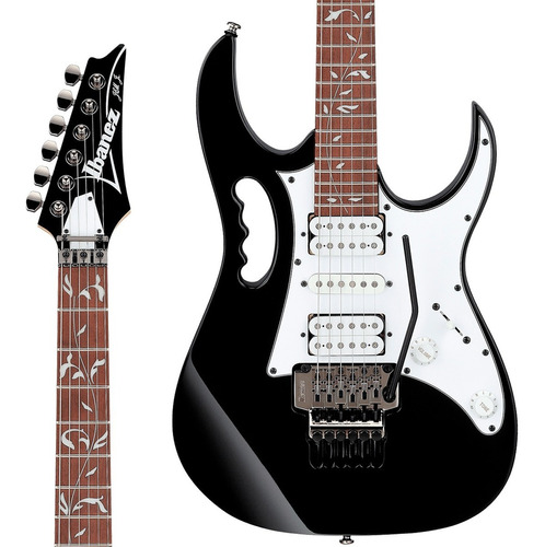 Guitarra Ibanez Jem Jr Steve Vai Preta Original Regulada Nfe