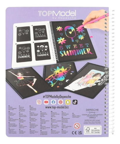 Libreta Mágica Para Raspar Y Descubrir Magic Scratch