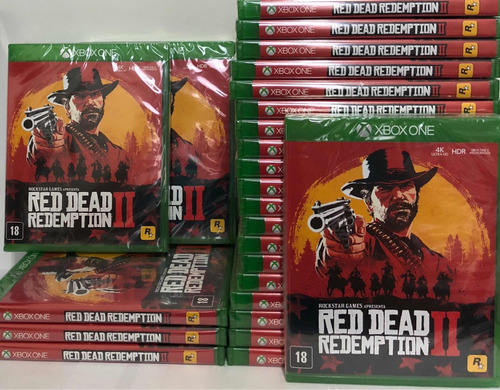 Jogo Red Dead Redemption 2 Xbox One Mídia Física Promoção