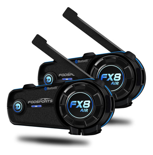 Fodsports Fx8-air - Auriculares Bluetooth Para Motocicleta